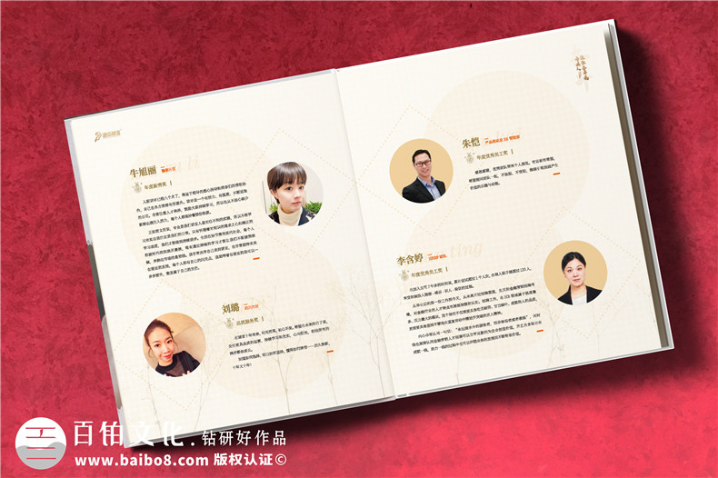 優(yōu)秀員工表彰紀念冊-公司頒發(fā)給專(zhuān)業(yè)技能獲獎的員工相冊影集