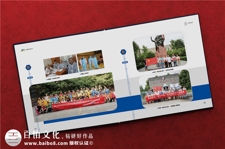 國企20周年畫(huà)冊制作-編寫(xiě)工廠(chǎng)20年廠(chǎng)慶紀念冊
