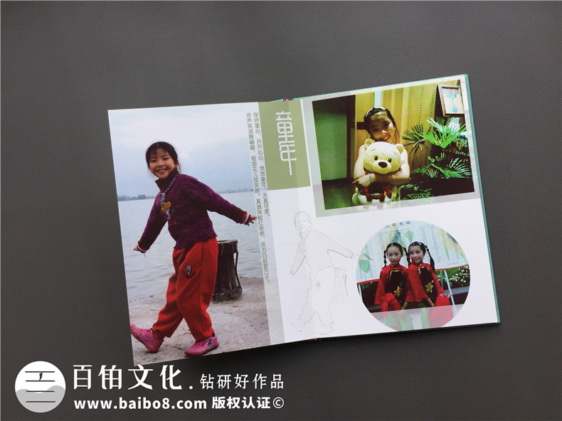 結婚二十周年紀念冊定制-婚姻紀念日禮物