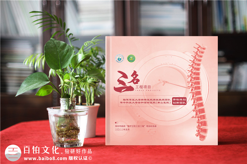 醫療三名工程項目紀念冊-衛生系統三名工程畫(huà)冊