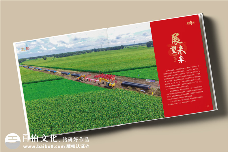 國企20周年宣傳畫(huà)冊-石油化工公司成立二十周年紀念冊