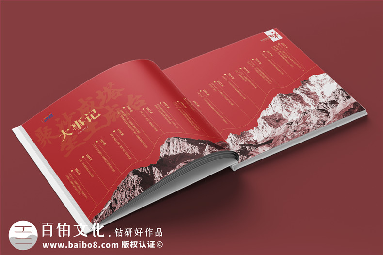 物流公司30周年紀念冊-運輸行業(yè)企業(yè)30年宣傳畫(huà)冊