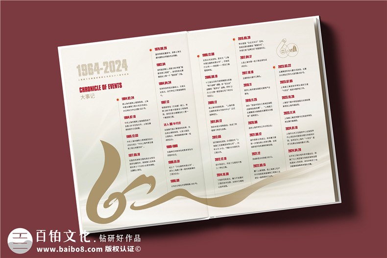 建工集團60周年紀念畫(huà)冊設計制作-匠心精筑，行穩致遠