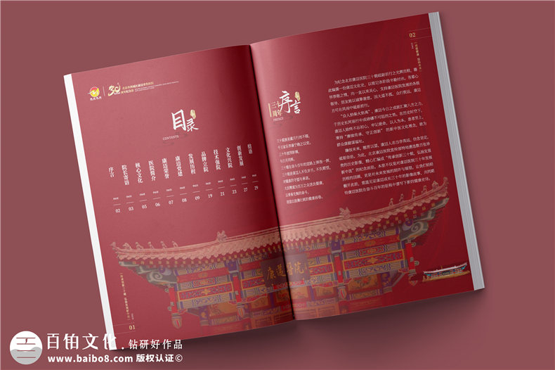 企業(yè)發(fā)展回顧畫(huà)冊-優(yōu)秀周年畫(huà)冊模板設計
