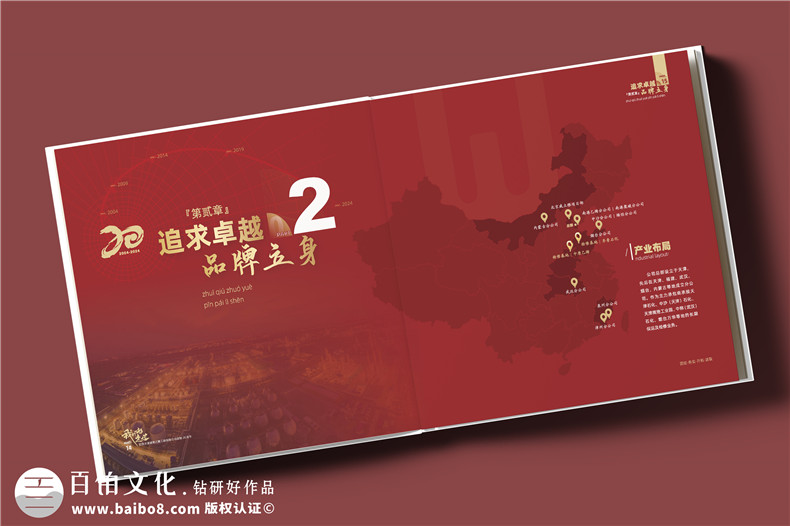 化工企業(yè)20周年紀念冊設計定制--鐫刻輝煌,展望未來(lái)?