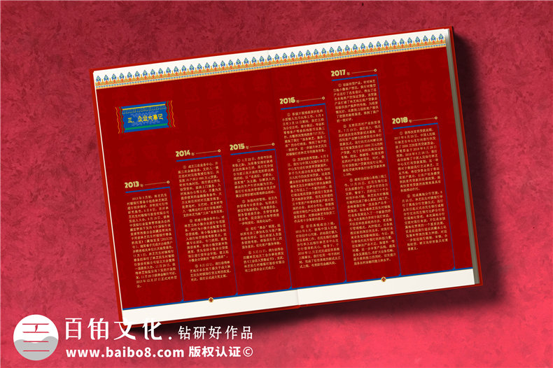 企業(yè)周年慶相冊設計-策劃有靈魂設計有樣式第2張-宣傳畫(huà)冊,紀念冊設計制作-價(jià)格費用,文案模板,印刷裝訂,尺寸大小