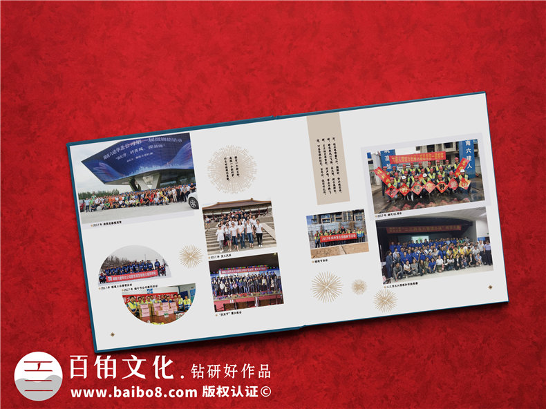 集團成立20周年回憶相冊?xún)热莶邉澐桨?單位發(fā)展紀念畫(huà)冊目錄怎么做