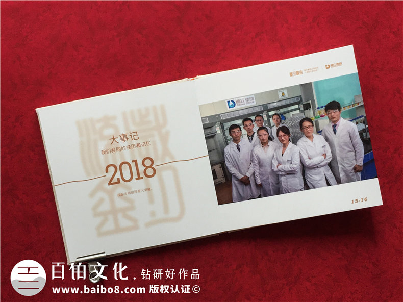 工作紀實(shí)畫(huà)冊-機關(guān)單位工作掠影相冊制作-工作足跡成長(cháng)回憶影集冊