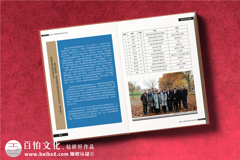 政府人員出國考察學(xué)習培訓紀念冊-機關(guān)單位領(lǐng)導視察影集相冊