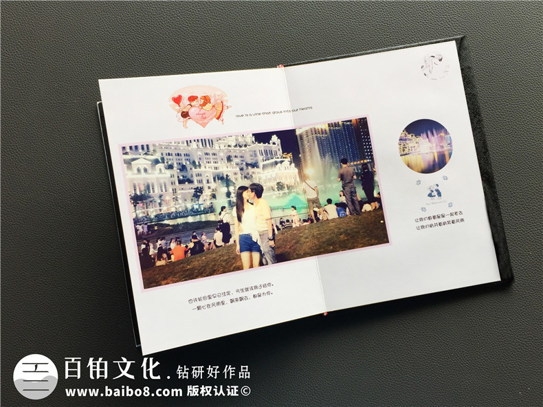 旅行紀念冊定制-戀人旅游相冊制作-水晶相冊設計