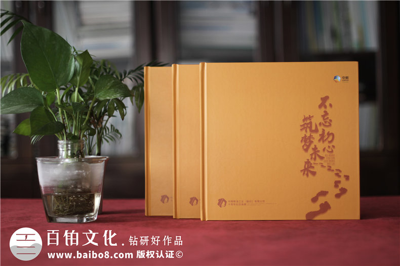 企業(yè)十周年影像紀念冊怎么做-用于宣傳的知名公司周年慶畫(huà)冊設計