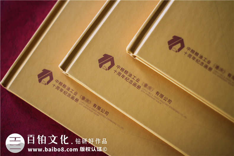 企業(yè)十周年影像紀念冊怎么做-用于宣傳的知名公司周年慶畫(huà)冊設計