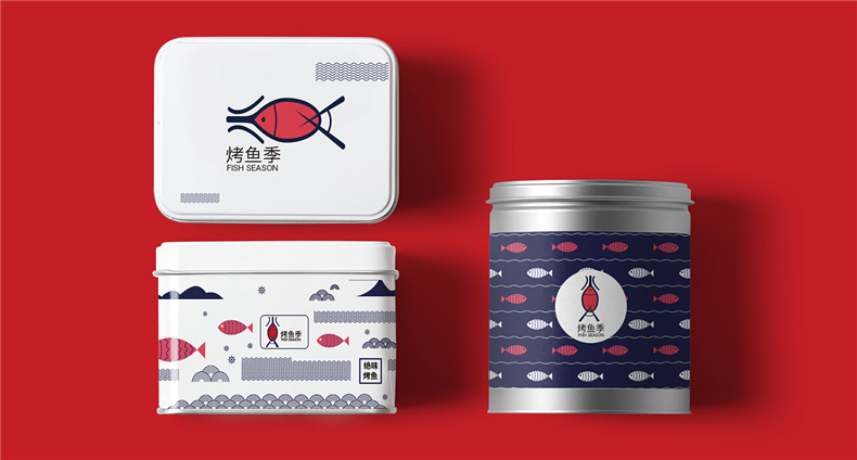 餐廳vi設計公司的創(chuàng  )意案例-烤魚(yú)店主題餐廳品牌設計全案清單一覽!