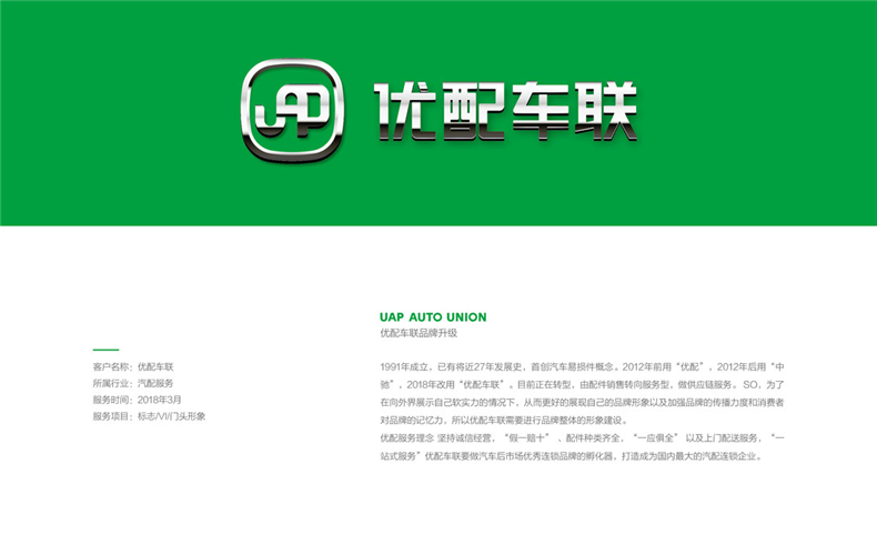 企業(yè)vi設計之汽車(chē)配件服務(wù)商公司logo設計及完整的品牌vi設計手冊