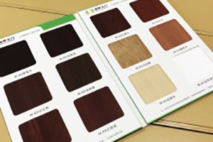 色卡本定做-家具板材色卡樣品冊制作-木門(mén)色卡本