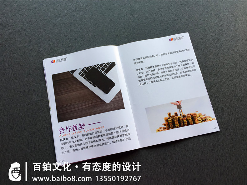 電子商務(wù)平臺公司宣傳冊設計-化妝品行業(yè)畫(huà)冊
