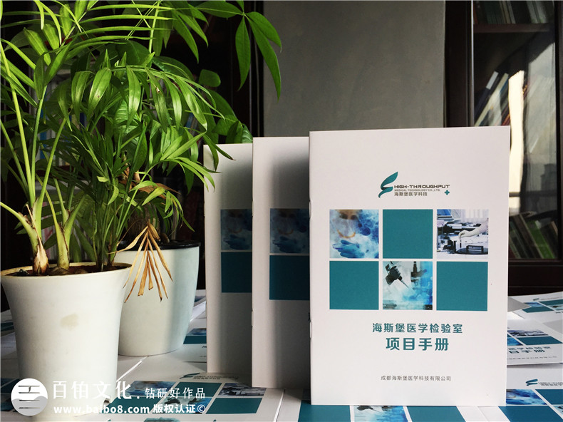 【醫院宣傳圖冊】 醫學(xué)檢驗項目手冊-企業(yè)資質(zhì)畫(huà)冊制作