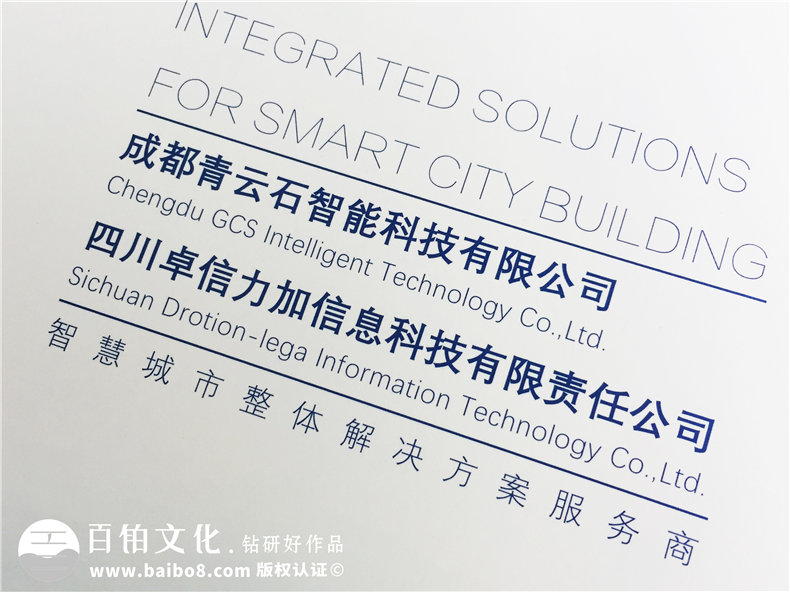 智能科技信息技術(shù)公司畫(huà)冊設計-智慧城市產(chǎn)品宣傳冊彩頁(yè)