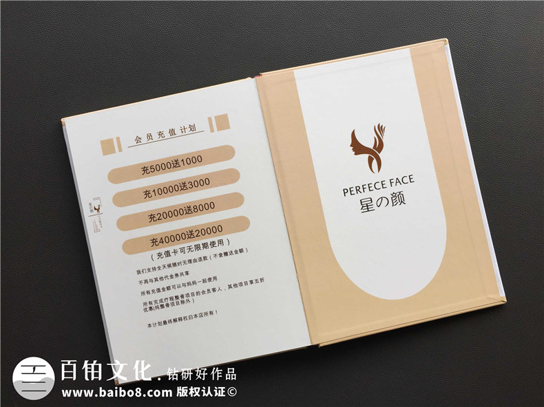 【整形美容醫院業(yè)務(wù)介紹手冊設計】美妝店項目（價(jià)格表）手冊制作