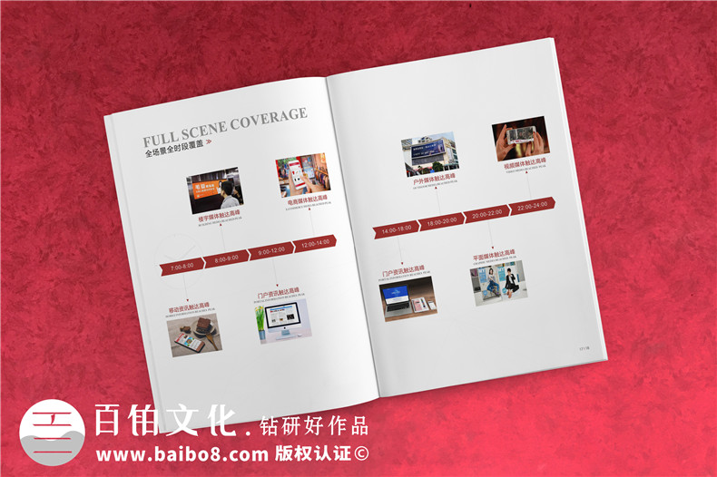 傳媒公司宣傳畫(huà)冊設計-文化廣告傳媒集團品牌形象宣傳頁(yè)怎么排版?