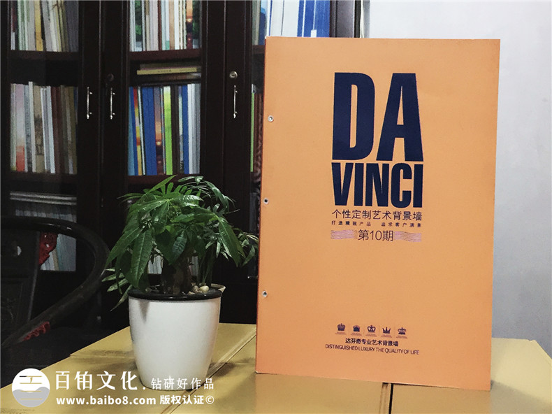 達芬奇藝術(shù)背景墻畫(huà)冊設計制作-家具畫(huà)冊定制