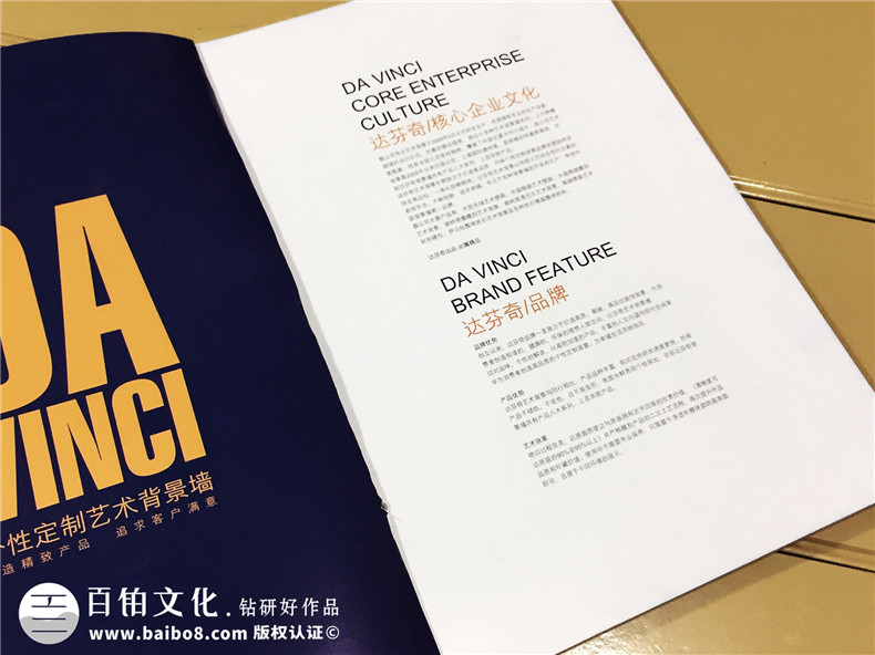 達芬奇藝術(shù)背景墻畫(huà)冊設計制作-家具畫(huà)冊定制