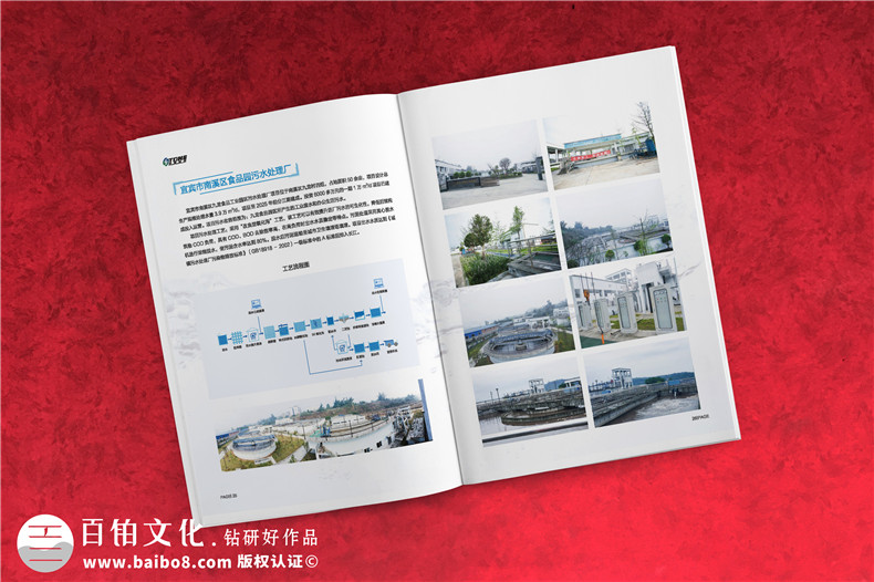 水處理凈化工程公司宣傳手冊設計-工業(yè)固廢處置環(huán)評企業(yè)畫(huà)冊制作