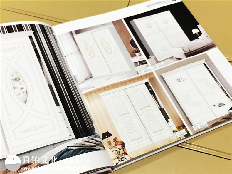 尚羽名門(mén)門(mén)業(yè)宣傳畫(huà)冊設計-木門(mén)畫(huà)冊制作公司