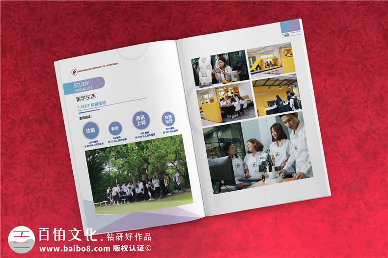 招生簡(jiǎn)章畫(huà)冊設計-高校招生宣傳手冊如何制作