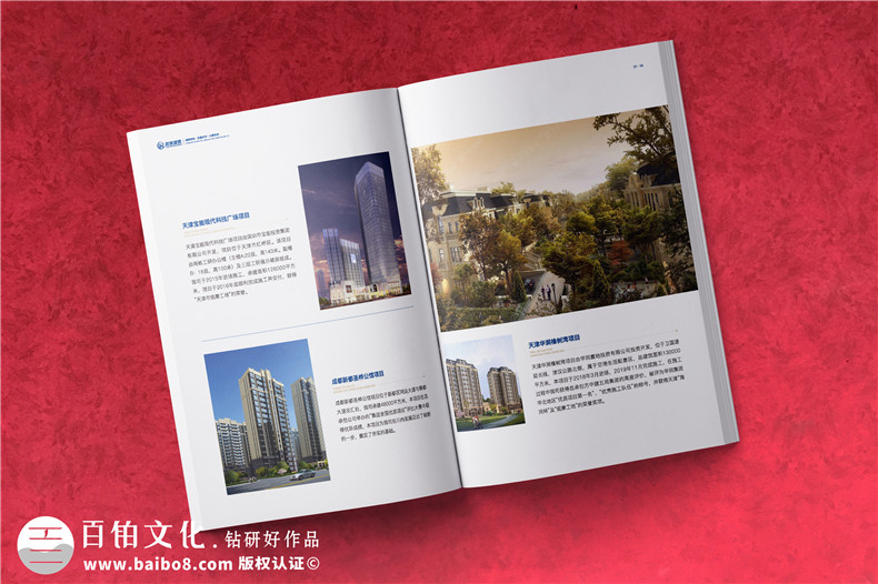 建筑畫(huà)冊設計-建設工程項目管理公司宣傳冊