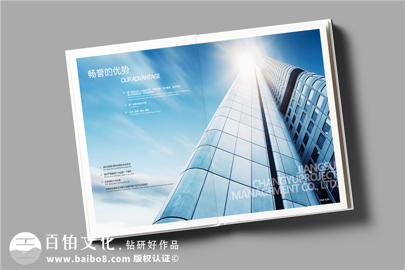 項目管理造價(jià)咨詢(xún)公司宣傳冊設計怎么做