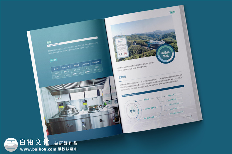 新能源行業(yè)宣傳冊設計-電力工程承包公司簡(jiǎn)介畫(huà)冊制作