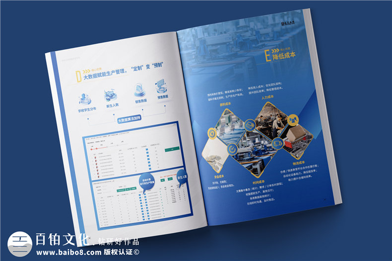 電商平臺簡(jiǎn)介宣傳冊設計-校服電商采購平臺畫(huà)冊