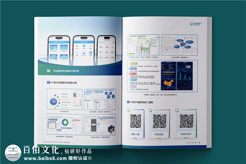 IT行業(yè)宣傳冊設計-軟件互聯(lián)網(wǎng)管理系統畫(huà)冊定制