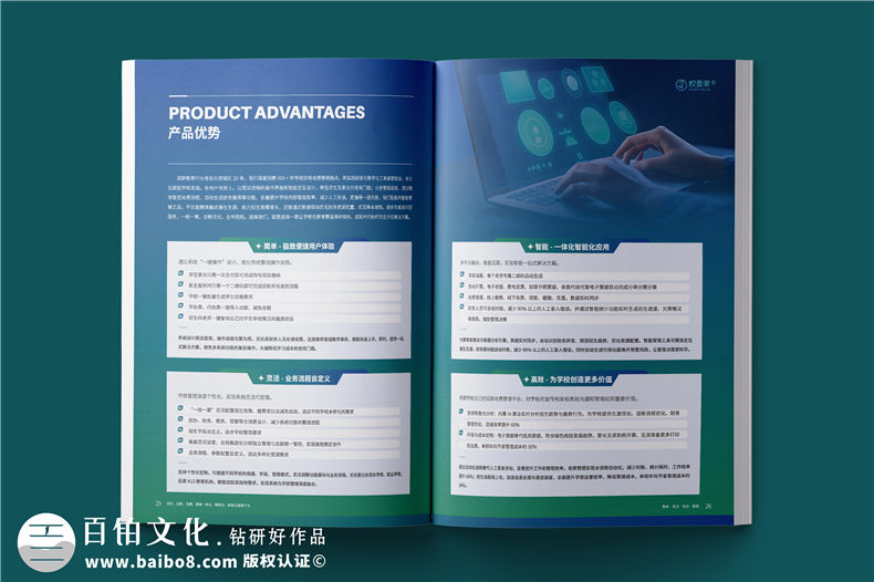 IT行業(yè)宣傳冊設計-軟件互聯(lián)網(wǎng)管理系統畫(huà)冊定制