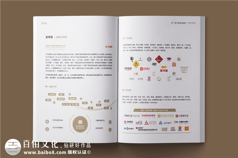 外貿企業(yè)宣傳冊-供應鏈服務(wù)實(shí)業(yè)公司畫(huà)冊設計