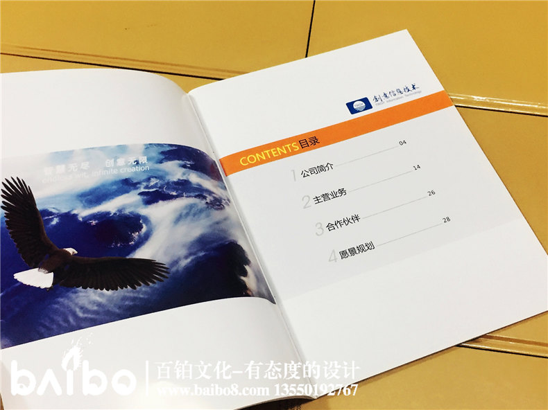 高新信息技術(shù)企業(yè)宣傳畫(huà)冊設計制作-公司畫(huà)冊印刷