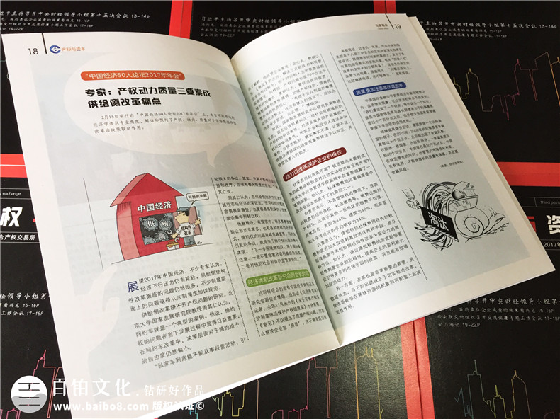 《產(chǎn)權與資本》企業(yè)內刊設計-公司形象畫(huà)冊