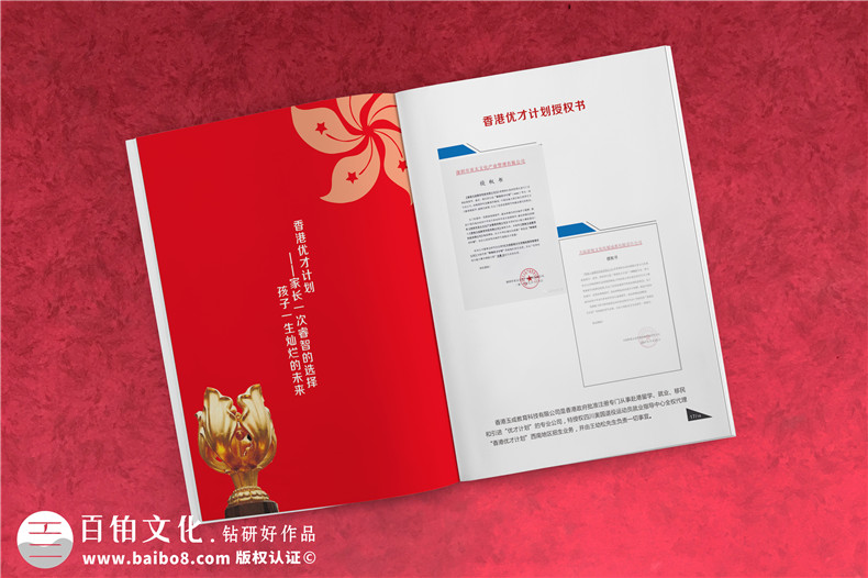 學(xué)校招生簡(jiǎn)章宣傳冊設計-畫(huà)冊設計制作