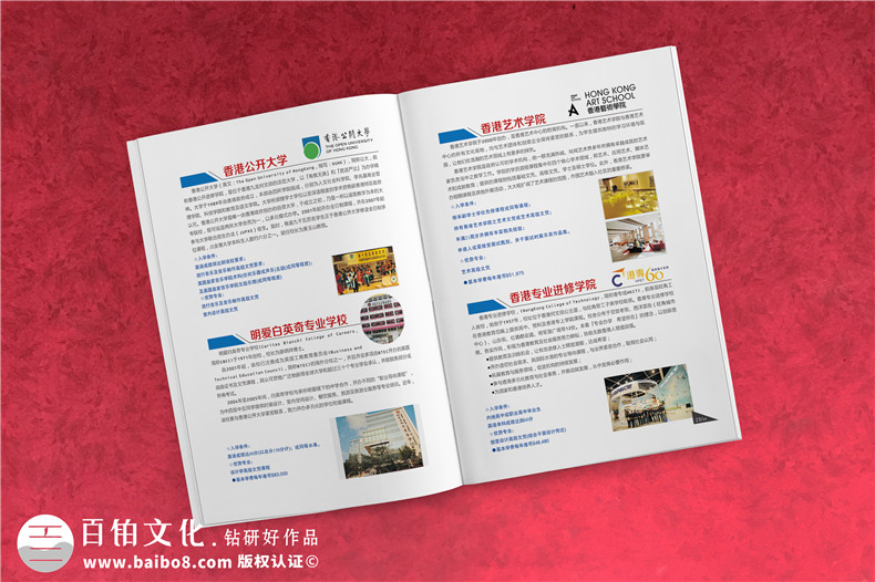 學(xué)校招生簡(jiǎn)章宣傳冊設計-畫(huà)冊設計制作