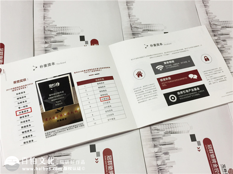 金融控股企業(yè)宣傳冊設計-資本管理公司畫(huà)冊制作-投資機構宣傳冊
