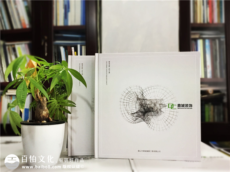 裝飾公司宣傳冊設計-專(zhuān)業(yè)裝飾工程企業(yè)畫(huà)冊三折頁(yè)怎么制作