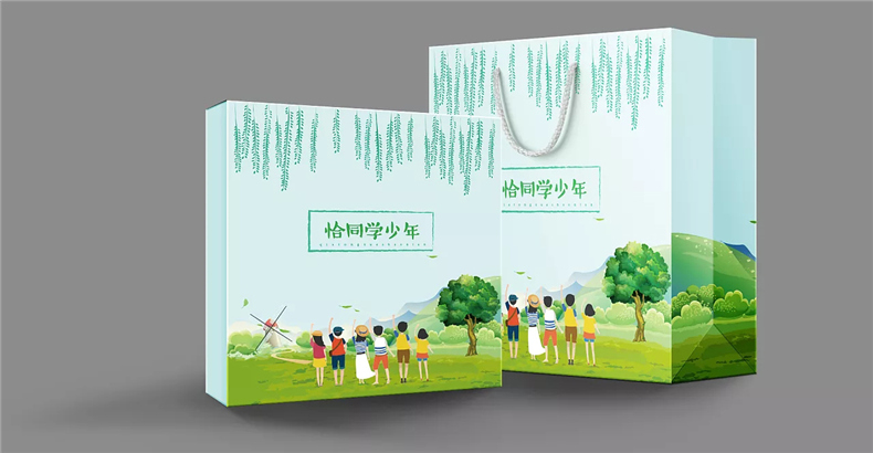 【手提袋設計】 企業(yè)禮品包裝袋制作 公司辦公手提袋印刷