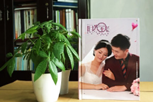 結婚十周年紀念冊-情侶相冊定制-戀愛(ài)紀念冊設計
