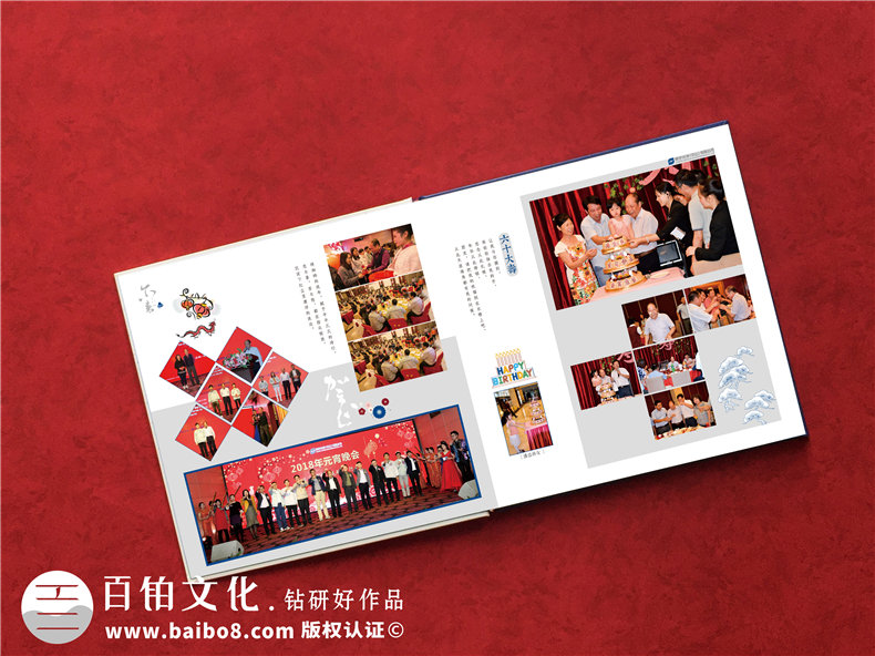 退休前做一本在單位上班的紀念相冊-公司領(lǐng)導歸任相冊也可以這么做