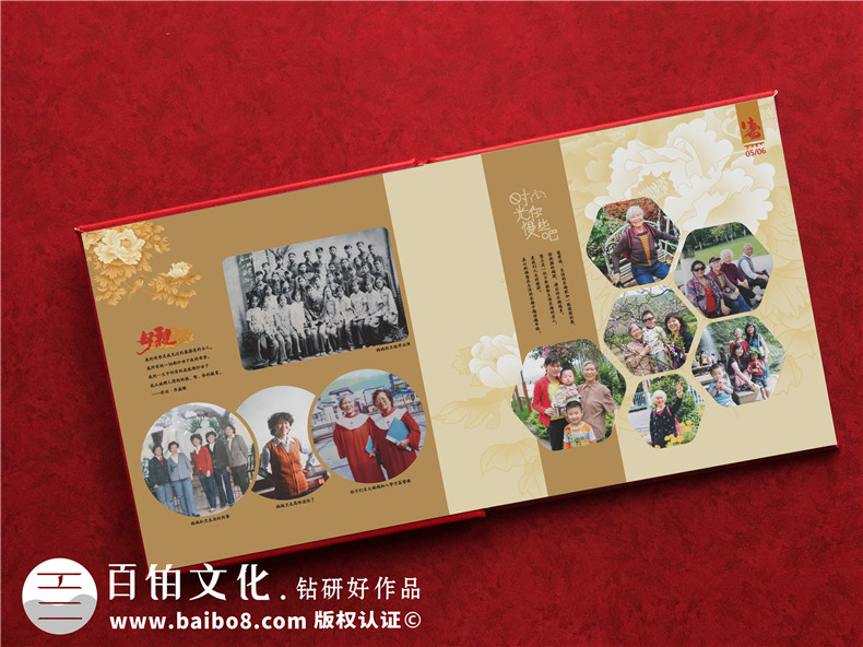 如何制作老年人80歲大壽生日紀念影集-編輯誕辰壽宴日留念相冊設計
