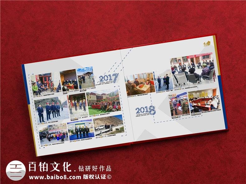 脫貧攻堅工作紀實(shí)紀念冊-送精準扶貧的領(lǐng)導及幫扶單位感謝相冊影集