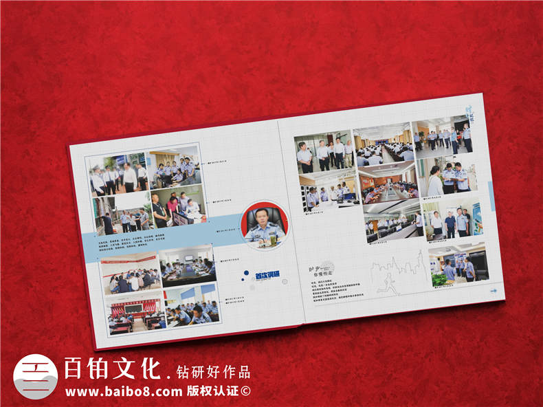 公安機關(guān)人民警察退休紀念相冊-單位局領(lǐng)導從警員30年離任畫(huà)冊樣本