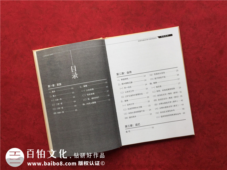 自傳編輯制作成相冊書(shū)-高端定制個(gè)人回憶錄畫(huà)冊設計怎么做