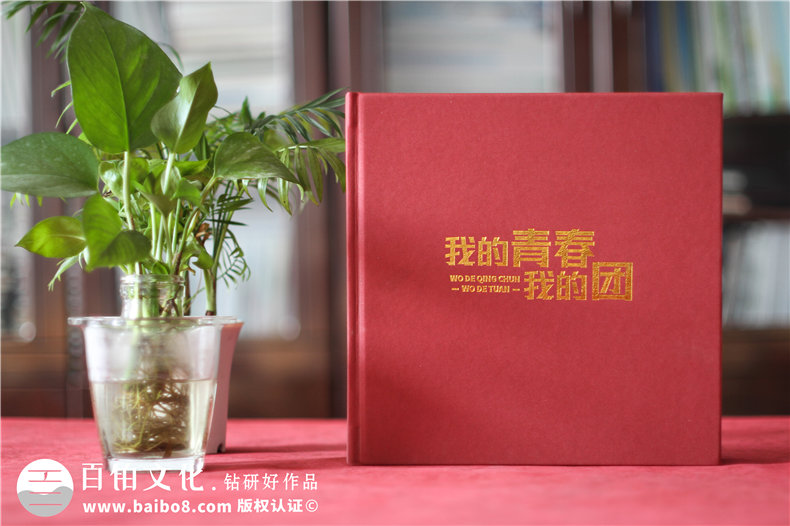 共青團委領(lǐng)導調走紀念相冊-黨委系統送別黨員影集照片書(shū)冊禮品定制